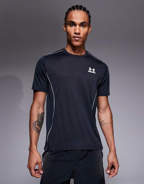 Under Armour – Tech Sport – Czarny T-shirt z krótkimi rękawami - view 1