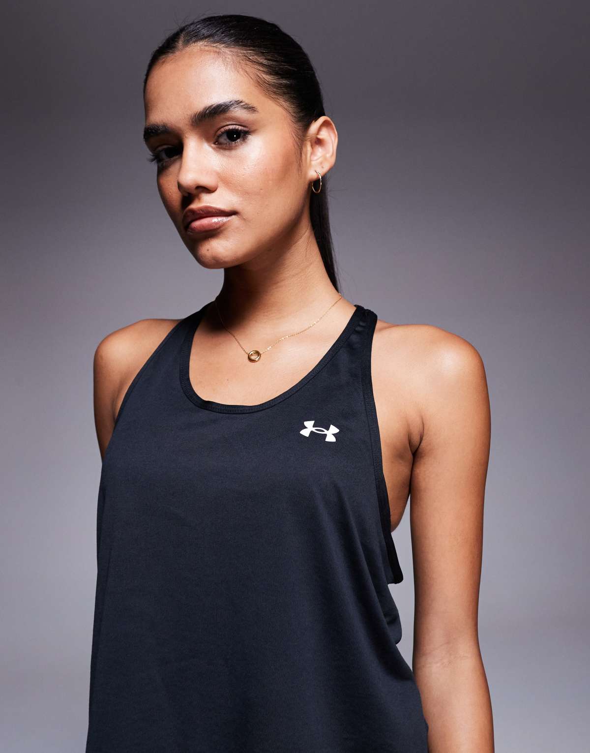 Under Armour Tech tank top in black