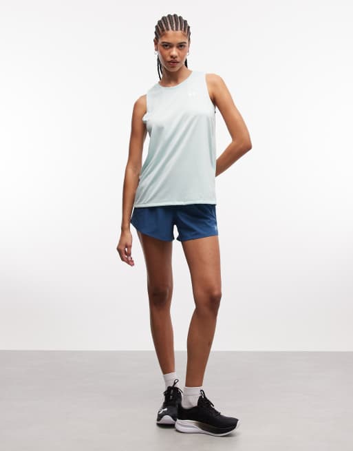Under Armour tech tank top in refresh mint, 2 of 4