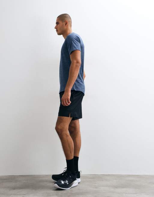 Under Armour Tech teksturowany T-shirt z krótkim rękawem w kolorze niebieskim, 2 z 5