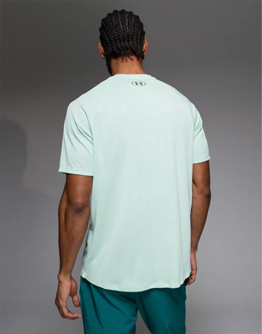 Under Armour Tech textured short sleeve t-shirt in mint, 5 of 5