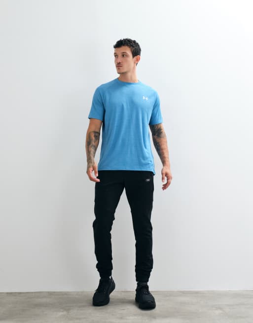 Under Armour Tech texturerad t-shirt med korta ärmar i ljusblått, 3 av 5