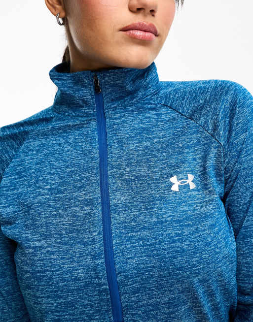 Under Armour TECH ZIP TWIST - Long sleeved top - varsity blue