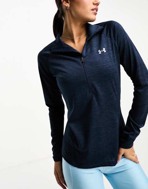 Under Armour Women's Wordmark Strappy Sportlette, Pitch Gray (012)/Coded  Blue, Large : : Clothing & Accessories