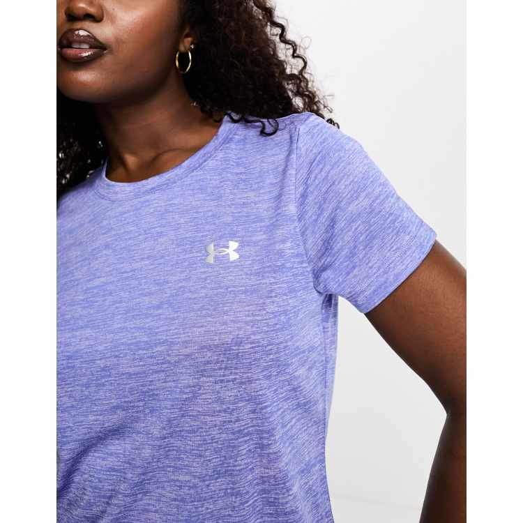 purple under armour shirt