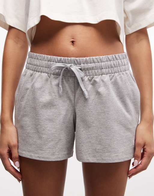 Under Armour - Terry - Short in gemêleerd lichtgrijs, 2 van 5