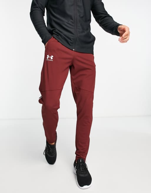 Under Armour Training - Bordeaux træningsjoggingbukser i piqué