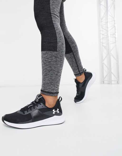 Under Armour Training Charged Aurora sneakers in black