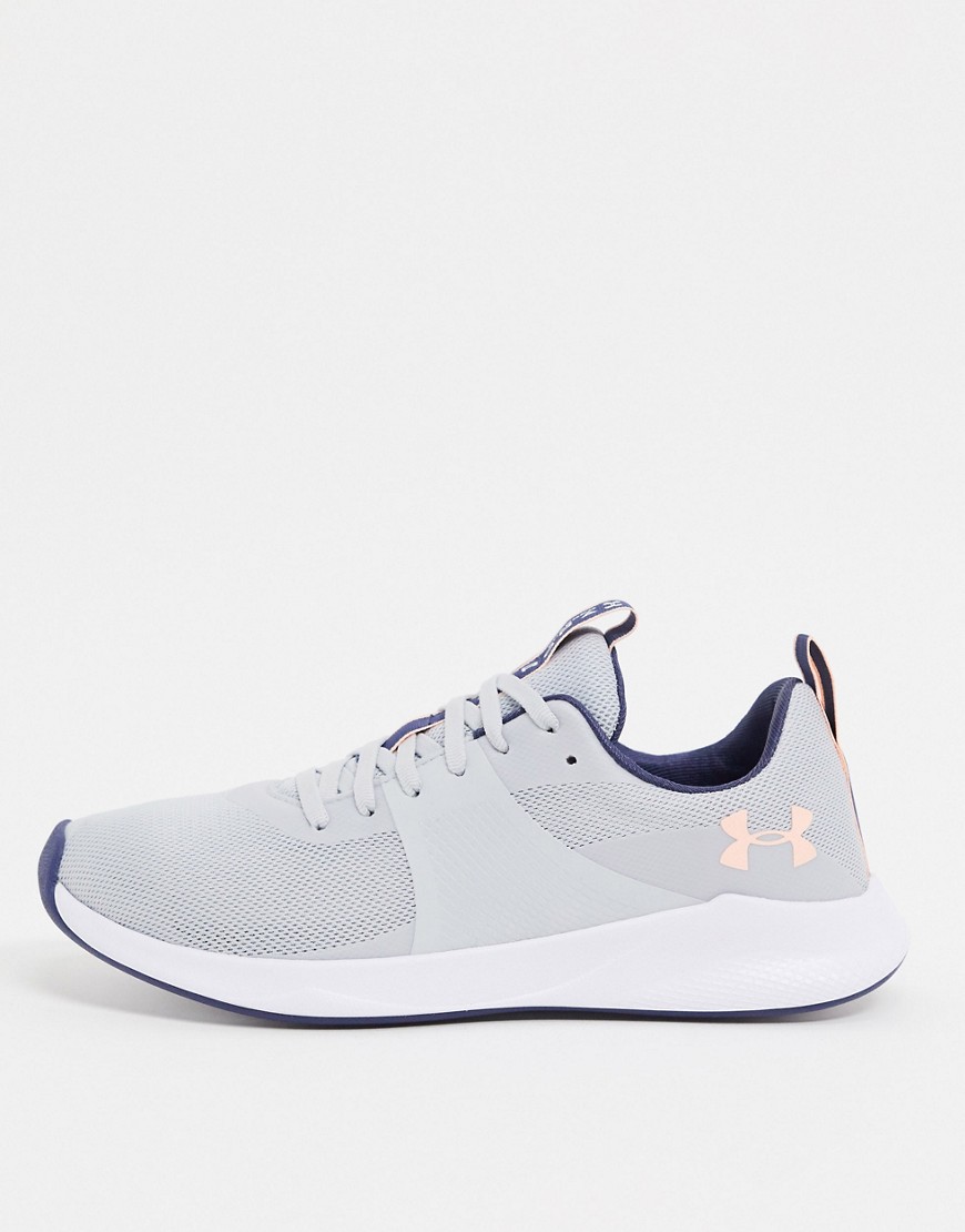 Under Armour Training Charged Aurora trainers in grey