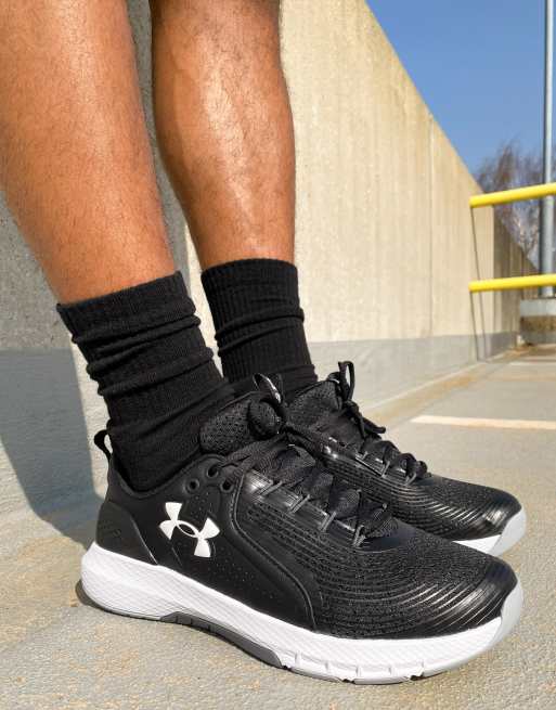 Underarmour 2024 black trainers