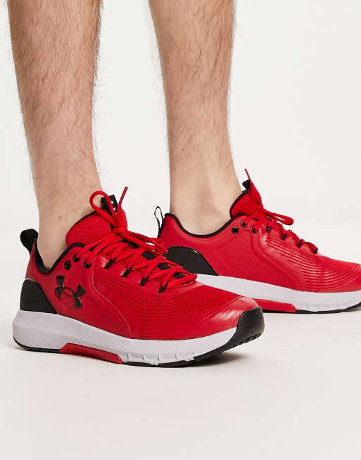 Under armour deals all red shoes