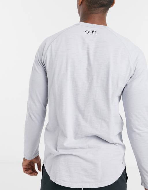 Under armour charged clearance cotton long sleeve tee