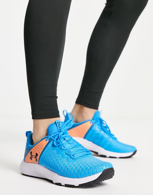 Under armour light blue on sale shoes