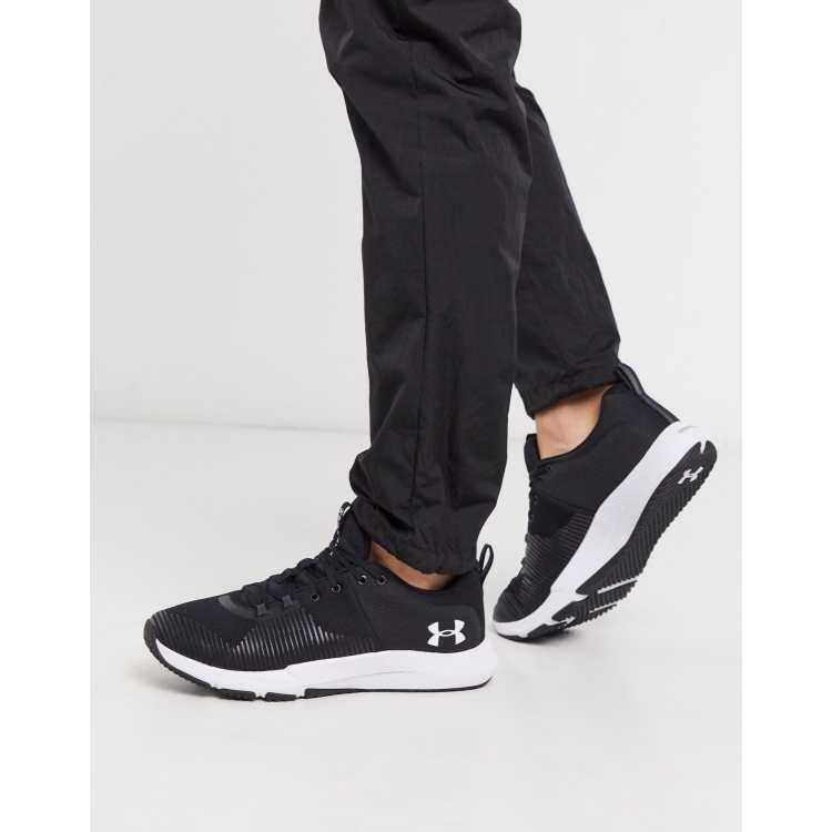 Under armour black store sneakers