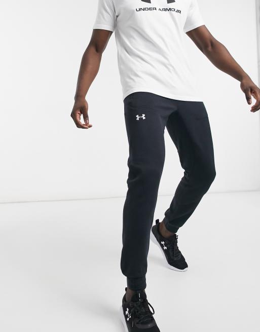 Under Armour Training Charged fleece trackies with logo in black | ASOS