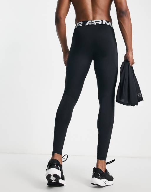 lecho Lo encontré espacio Under Armour Training Cold Gear leggings in black | ASOS