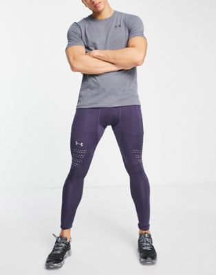 Under Armour Training Cold Gear leggings with reflective detail in navy - ASOS Price Checker