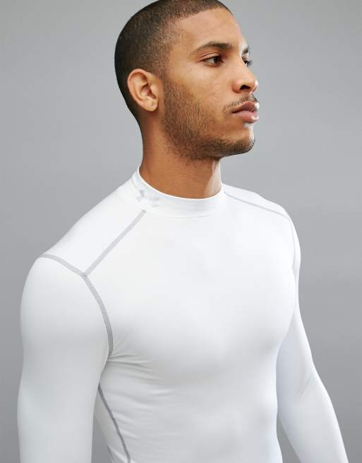 Compression hot sale mock neck