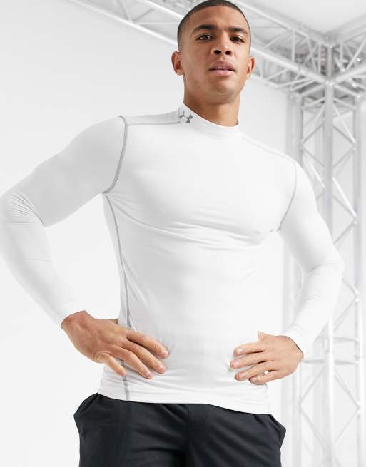 Under Armour, Shirts, Under Armour Coldgear Mock Neck Long Sleeve Top