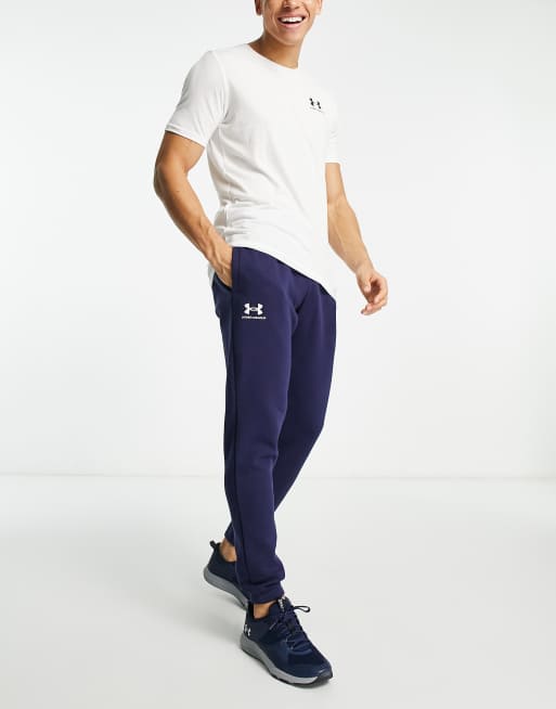 Under Armour Essential Jogging Bottoms Navy