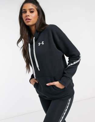 under armour black fleece