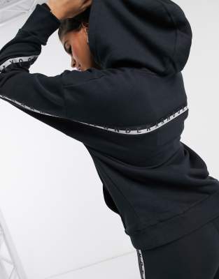 under armour tape hoodie