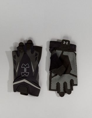 under armour fingerless gloves