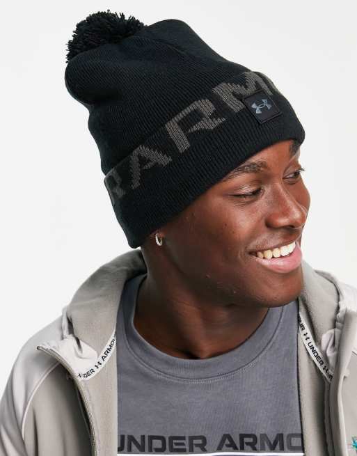 Under armour beanie with brim new arrivals