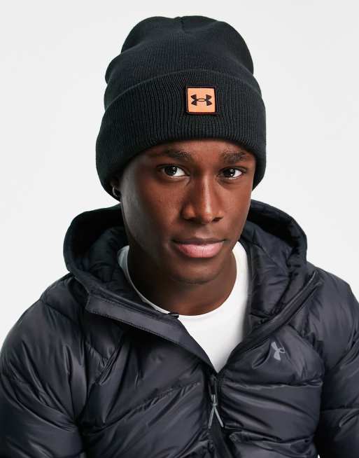 Under armour beanie with brim new arrivals