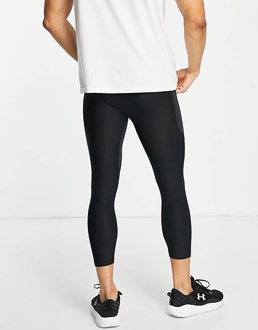 Trousers & Chinos Under Armour Training Heat Gear 3/4 leggings in black 