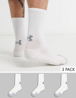 white under armor socks