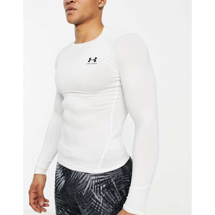 Under armour compression store long sleeve white