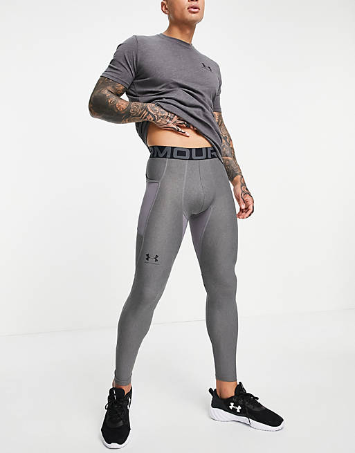 Under Armour Training Heat Gear leggings in gray