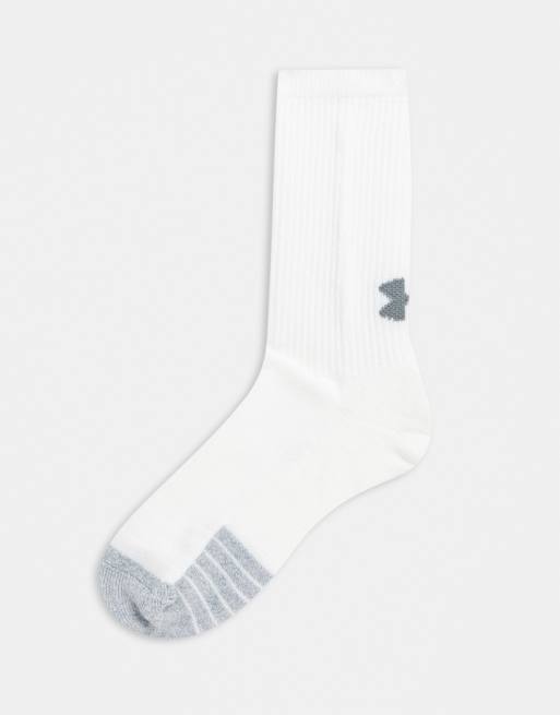 calcetines Under Armour HeatGear No Snow 3 Pack - 035/Steel/White - men´s 