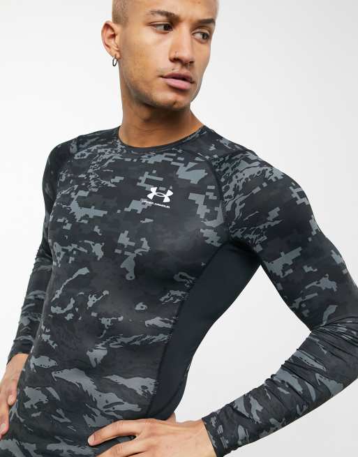 Camo under armour clearance compression shirt