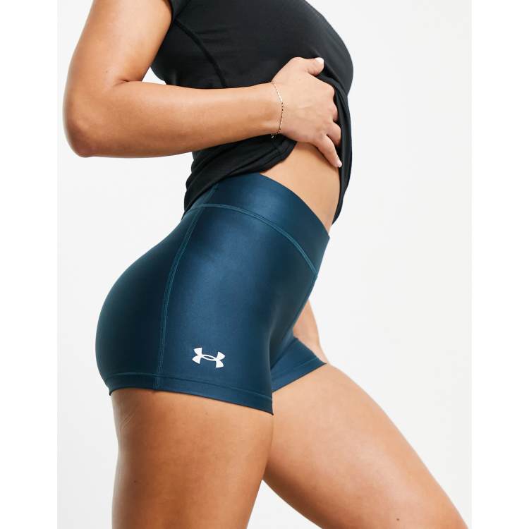 Under Armour Training heatgear booty shorts in pink