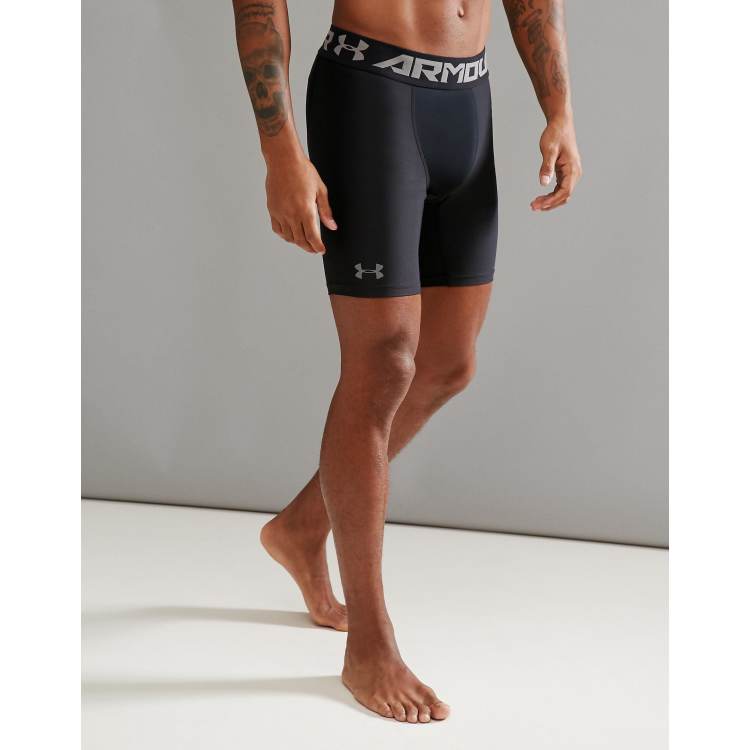 Under Armour Training HeatGear Compression Short Shorts In Black