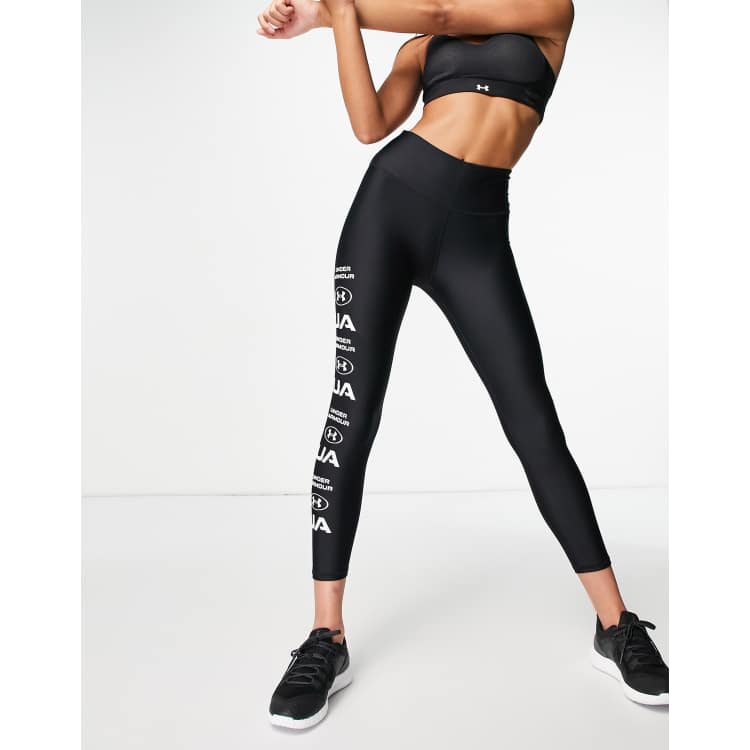 Damen HeatGear® Armour Printed 7/8 Leggings