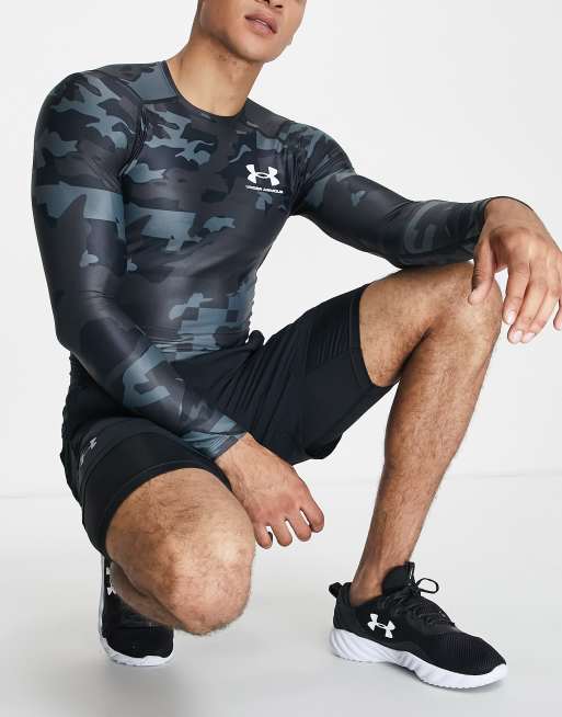 Under Armour Training HeatGear Iso Chill long sleeve top in black