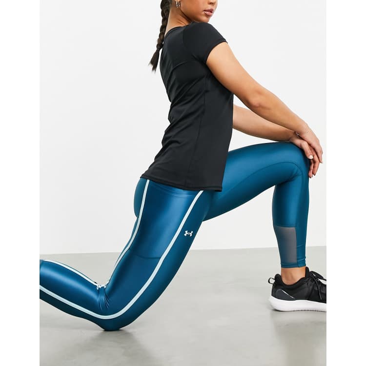 leggings Under Armour Armour Mesh Panel - Sonar Blue/Glacier Blue