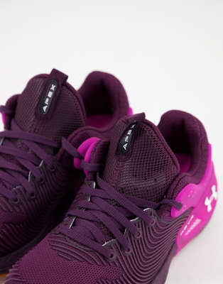 under armour purple trainers