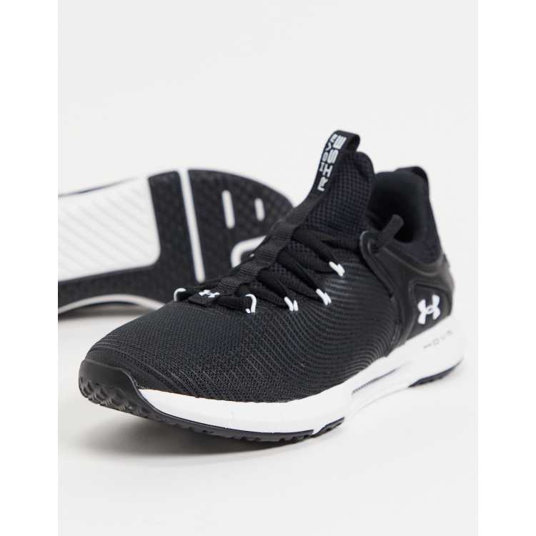 Under Armour Training HOVR Rise sneakers in black ASOS