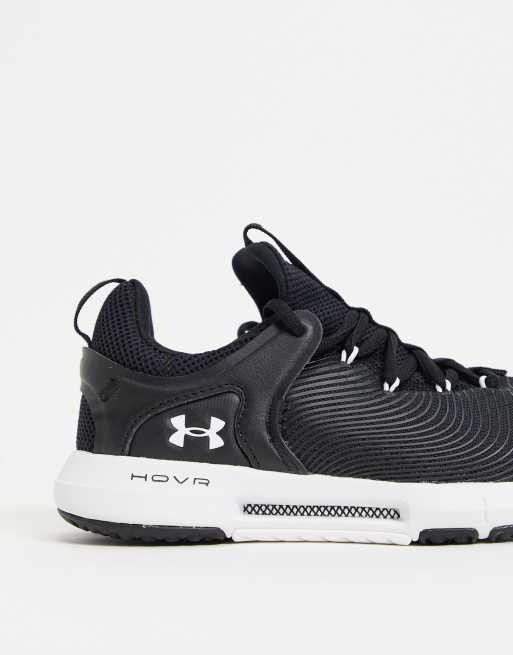 Under Armour Training HOVR Rise sneakers in black ASOS