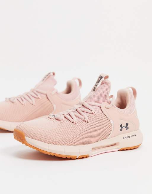 Pink under 2025 armour trainers