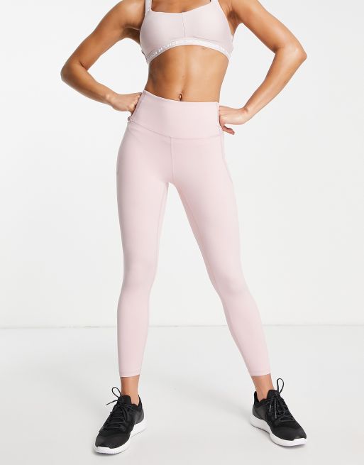 Under Armour Training Meridian ankle length leggings in light pink