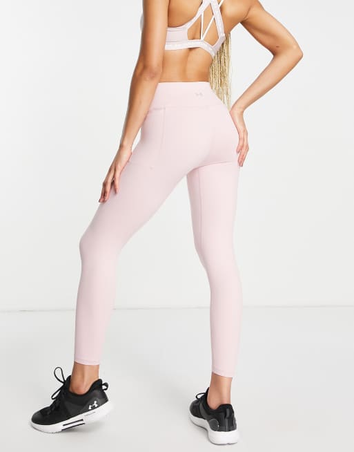 Under Armour Training Meridian ankle length leggings in light pink