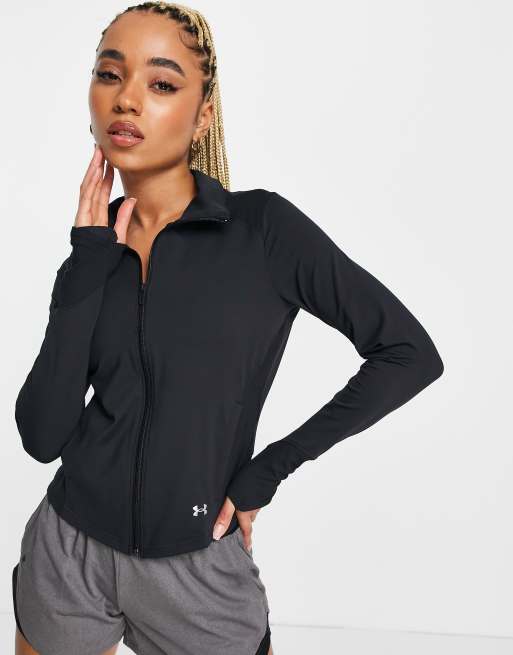 Under armour shop black jacket womens