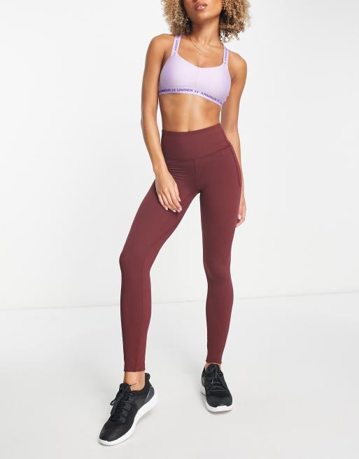 Under armour burgundy store leggings