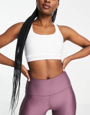 white sports bra asos