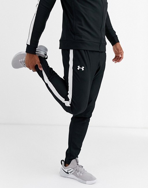 Under Armour Training pique track pants in black